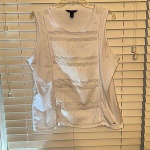 EUC white, Tommy Hilfiger sleeveless cotton shirt
